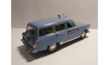 Волга ГАЗ 22 Милиция, масштабная модель, scale43
