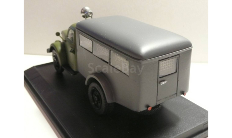 ГАЗ 51А Автозак, масштабная модель, scale43