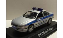 Peugeot 406 Полиция Москва, масштабная модель, scale43