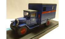 ЗИС-5В-ЗИС-44 1941 г Автозак Милиция Миниклассик, масштабная модель, scale43