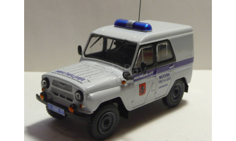 УАЗ 469 Милиция Москва, масштабная модель, scale43