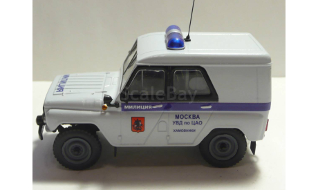 УАЗ 469 Милиция Москва, масштабная модель, scale43