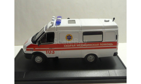 ГАЗ 32214 Скорая медицинская помощь Украина, масштабная модель, 1:43, 1/43, Конверсии мастеров-одиночек