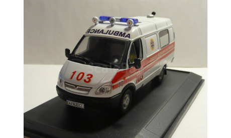 ГАЗ 32214 Скорая медицинская помощь Украина, масштабная модель, 1:43, 1/43, Конверсии мастеров-одиночек