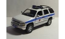 Chevrolet Tahoe 2000  Милиция, масштабная модель, 1:43, 1/43