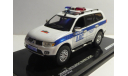 Mitsubishi Pajero Sport Полиция ДПС конверсия Vitesse, масштабная модель, scale43