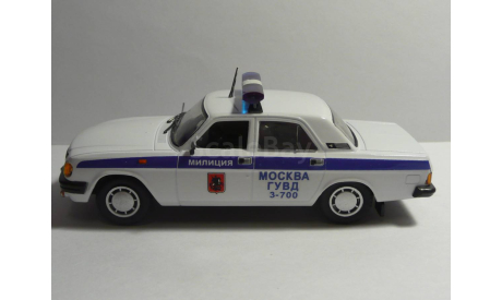 Волга ГАЗ 31029 Милиция Москва, масштабная модель, scale43