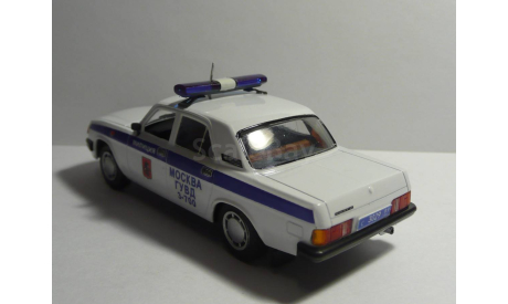Волга ГАЗ 31029 Милиция Москва, масштабная модель, scale43