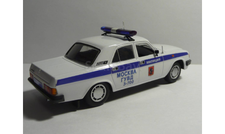 Волга ГАЗ 31029 Милиция Москва, масштабная модель, scale43
