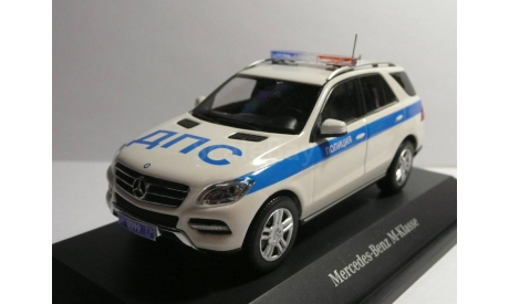 Mercedes-Benz W166 ML Полиция ДПС Москва, масштабная модель, 1:43, 1/43