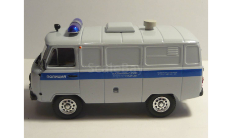 УАЗ 3741 Полиция С.Петербург АЗ, масштабная модель, scale43