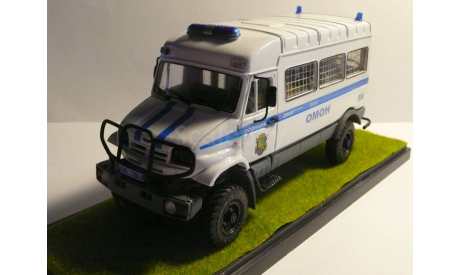 ЗИЛ 325000-12 Бычок ОМОН, масштабная модель, scale43