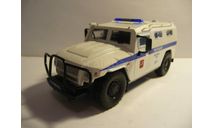 ГАЗ ТИГР 233036 ОМОН Милиция Москва, масштабная модель, scale43