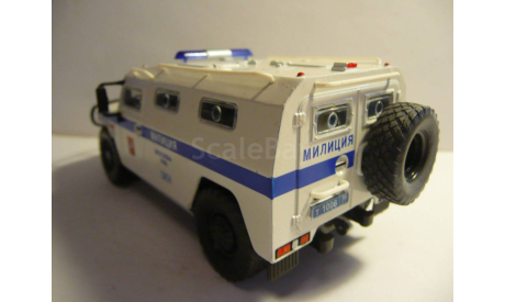 ГАЗ ТИГР 233036 ОМОН Милиция Москва, масштабная модель, scale43