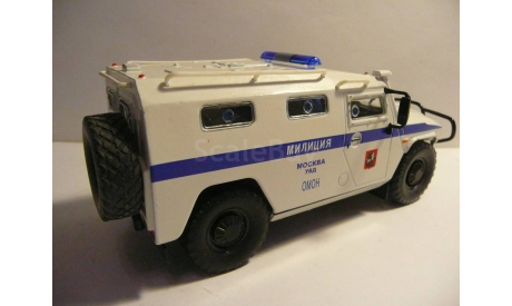 ГАЗ ТИГР 233036 ОМОН Милиция Москва, масштабная модель, scale43