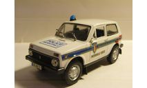 ВАЗ 2121 Police Municipale, масштабная модель, scale43