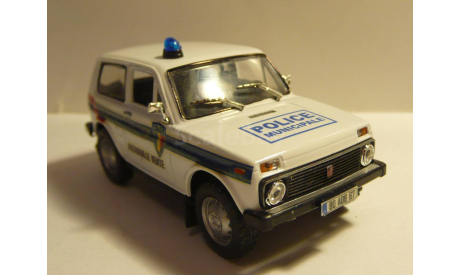 ВАЗ 2121 Police Municipale, масштабная модель, scale43
