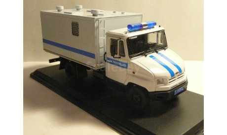 ЗИЛ 5301 Бычок АЗ автозак, масштабная модель, scale43