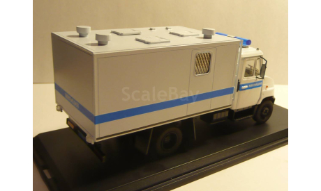 ЗИЛ 5301 Бычок АЗ автозак, масштабная модель, scale43