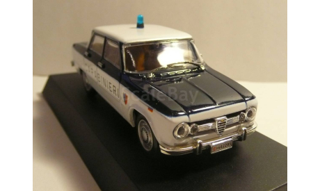 Alfa Romeo Giulia Super 1.6 1969, масштабная модель, scale43
