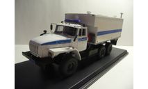 УРАЛ 43203 АЗ автозак, масштабная модель, scale43