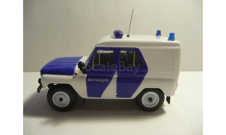 УАЗ 3151 Милиция, масштабная модель, scale43