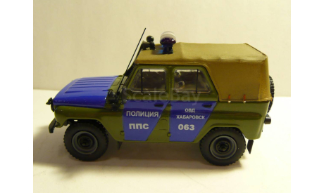 УАЗ  3151 Полиция ППС, масштабная модель, scale43