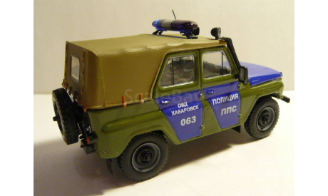 УАЗ  3151 Полиция ППС, масштабная модель, scale43