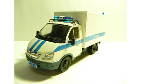 ГАЗель 3302 Полиция АЗ автозак, масштабная модель, scale43