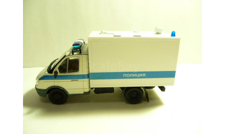 ГАЗель 3302 Полиция АЗ автозак, масштабная модель, scale43