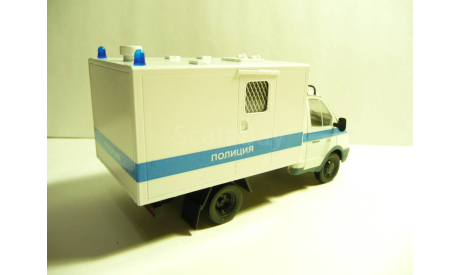ГАЗель 3302 Полиция АЗ автозак, масштабная модель, scale43