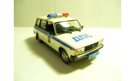 ВАЗ 2104 Милиция ДПС Москва, масштабная модель, scale43
