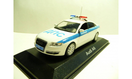 Audi A6 Полиция ДПС, масштабная модель, 1:43, 1/43