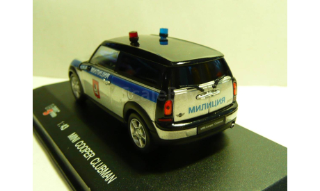 Mini Cooper Clubman Милиция, масштабная модель, scale43