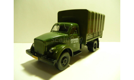 ГАЗ 51 милиция, масштабная модель, scale43