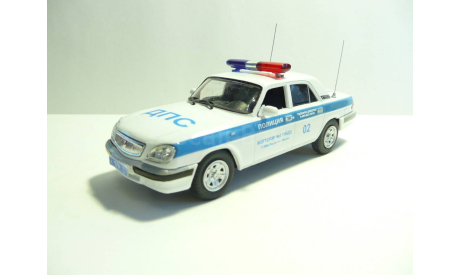 ГАЗ 31105 Полиция ДПС Москва, масштабная модель, scale43