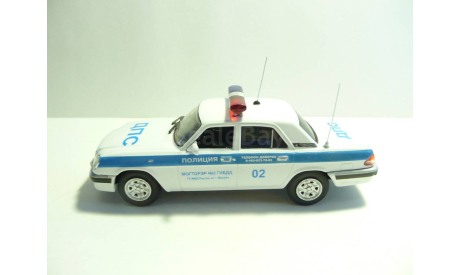 ГАЗ 31105 Полиция ДПС Москва, масштабная модель, scale43