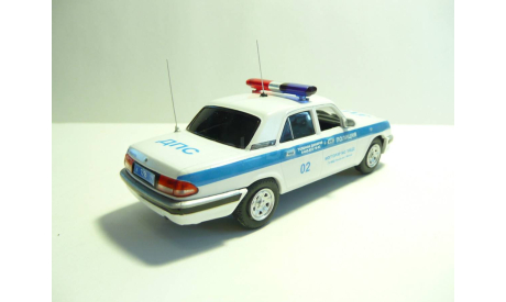 ГАЗ 31105 Полиция ДПС Москва, масштабная модель, scale43