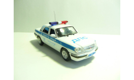 ГАЗ 31105 Полиция ДПС Москва, масштабная модель, scale43