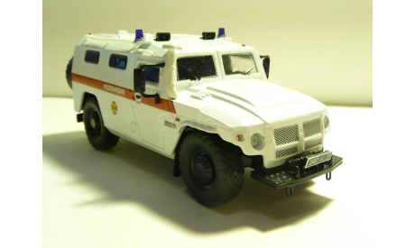 ГАЗ Тигр 233036 Росгвардия, масштабная модель, scale43