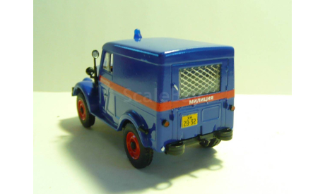 ГАЗ 69 Милиция СССР, масштабная модель, scale43