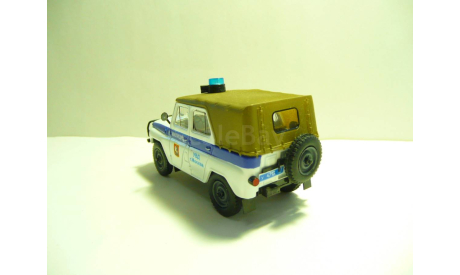 УАЗ 469 ППС Милиция Москва, масштабная модель, scale43