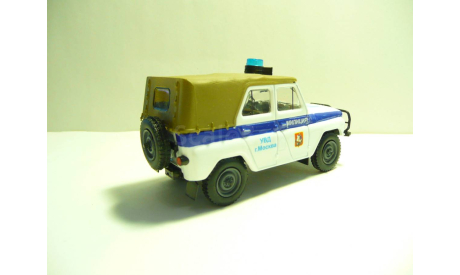 УАЗ 469 ППС Милиция Москва, масштабная модель, scale43