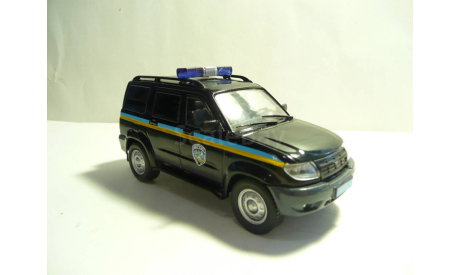 УАЗ 3163 Патриот Беркут, масштабная модель, scale43