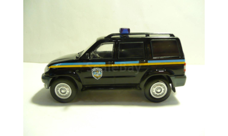 УАЗ 3163 Патриот Беркут, масштабная модель, scale43