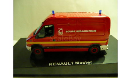 Renault Master Pompiers Norev, масштабная модель, 1:43, 1/43