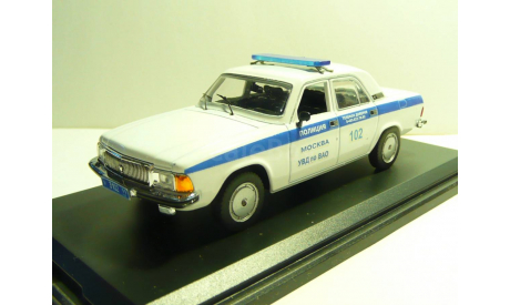 ГАЗ 3102 Полиция Москва, масштабная модель, Москвич, 1:43, 1/43