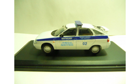 ВАЗ 2112 Милиция Москва, масштабная модель, 1:43, 1/43
