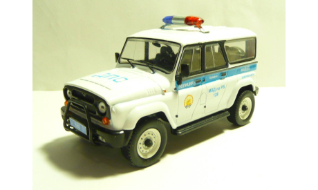 УАЗ 3159 Барс Полиция ДПС по РБ, масштабная модель, scale43