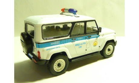 УАЗ 3159 Барс Полиция ДПС по РБ, масштабная модель, scale43